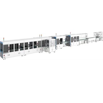 China Universal Cylindrical Battery Module Package Production Line Cylindrical Battery Machine for sale