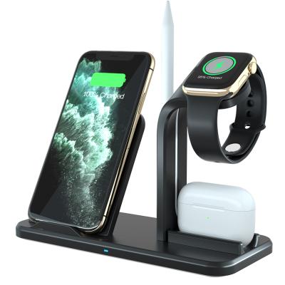 China Multifunctional Wireless Charger Folding 3 in 1 Mobile Phone Wireless Charger for iphone12 the iphone11 case for sale