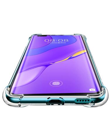 China Anti-drop for Huawei nova7pro phone case cover HD clear 1.5mm thickness shockproof phone bumper transparent case for nava8 navo9 for sale