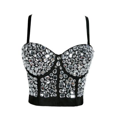 Chine Les perles acryliques multicolores montrent la forme de la robe haut corset pour les femmes à vendre