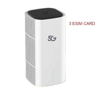 China Mt7981b Chip Ax3000 Soporte de malla 256 usuarios Wifi 6 Multi Esim Card Modem inalámbrico 5g/4g Cpe en venta