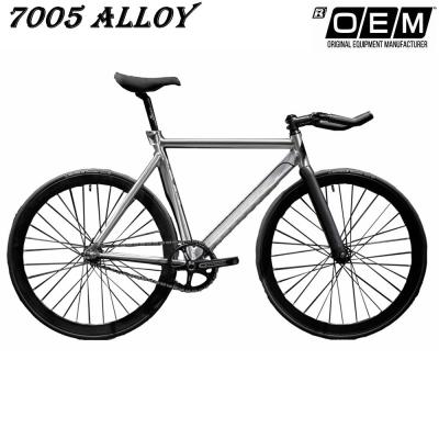 China Track 7 Aviation 7005 Aluminum Alloy Frame Sports Road Bicycle for sale