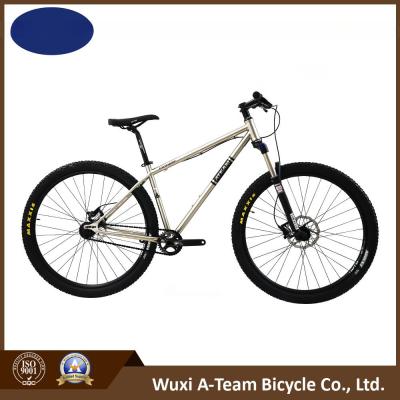 China High-Grade Reynolds 525 Single Speed 29er Mountainbike (MTB04) ist ein High-Grade Reynolds 525 Single Speed 29er Mountainbike, das mit einem Motorrad gefahren wird. zu verkaufen