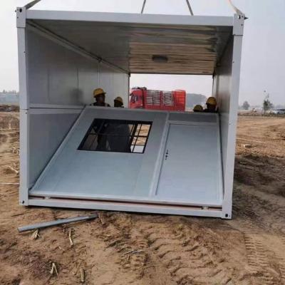 China Modern Portable Tiny Prefab Mobile Module Folding Homes Foldable Pre Fabricated Cheap Container Prefab for sale