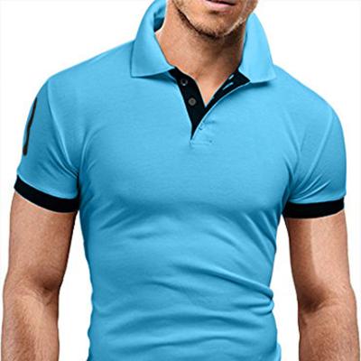 China Wholesale Custom High Quality Plain Casual Golf T-Shirts Simple Logo Polo Shirt Simple Logo Printing For Men for sale