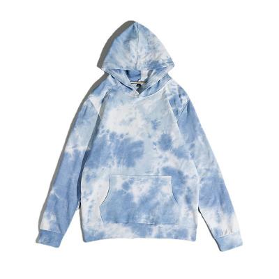 China 250gsm QUICK DRY Dye Hooded Hoodies Tie Dye Custom Men's Fashion Pullover Sweatshirts Hooded Tie Dye Oversized Dye Hoodie for sale