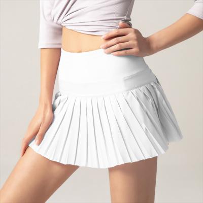 China SKIRTS OEM Summer Sports Fitness Yoga Wear Gym Pleated Skirt Golf Tennis Skirt With Pocket for sale