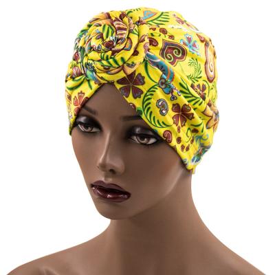 China Protect Marvili Hot Sale Head Wraps Disc Flowers Spirals Mommy and Me Bonnets Satin Custom Designer Durag Bandanas Hijab Turban Hood for sale