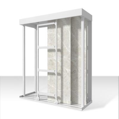 China Laminate 300X300 Laminate 300X300 Flooring Porcelain Book Tower Page Door Ceramic Tile Panel Vinyl Granite Paging Display Rack for sale