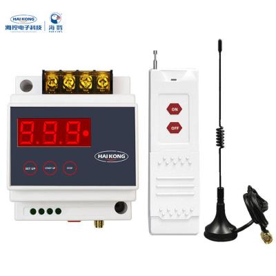 China Signal can penetrate the wall to switch good prices smart home switch HK-Y3-24X 72*95*58mm DC24V remote control manual / remote control / countdown off 1-999s/m for sale