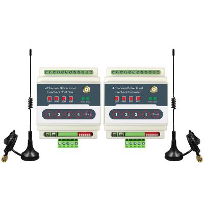 China Remote control switch transmitting and receiving wireless two-way feedback switch quantity point-to-point transmission control HK-FKGD40 for sale