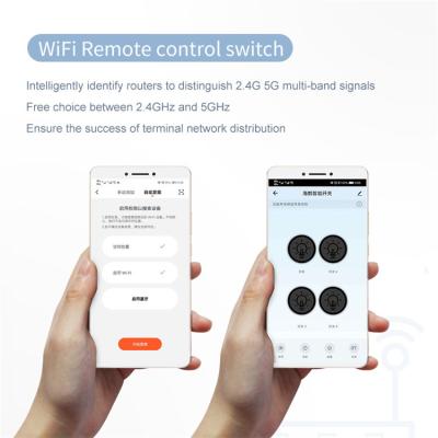 China Trend Hot Products 5G WiFi Remote Control Switch HK18-5G04 92*97*58mm DC9-30V 92*97*58mm for sale