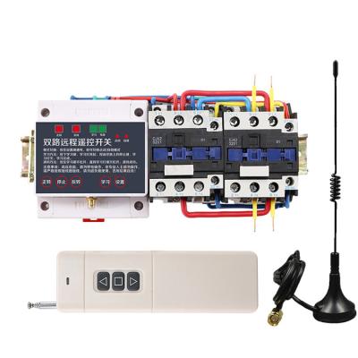 China The signal can penetrate the wall switch / with limit switch interface design forward and reverse remote control capacitor the latest double value switch HK-ZF220R AC85-285V for sale