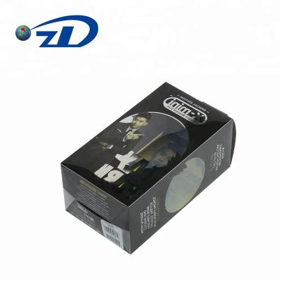 China Eco - Friendly Custom Male Instructions Packaging Box High Quality PVC With Gold Logo for sale