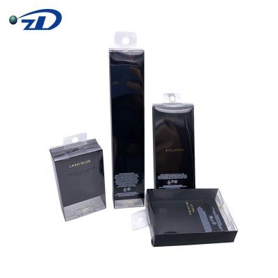 China ZD eco-friendly printing chylon plastic box custom logo cosmetic set packaging box for sale