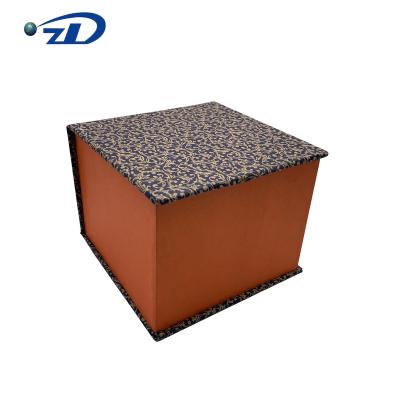 China Luxury Handmade Leopard Print Packaging With Custom LogoTeacup Packaging Gift Box for sale