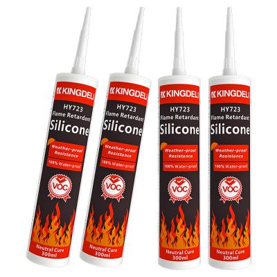 China Flame Retardant Neutral General Purpose Sealant Windshield Silicone Bulk for sale