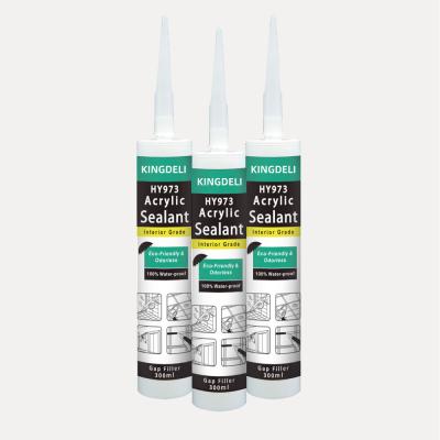 China Anti Mildew Acrylic GP Window Silicone Caulk Clear Sealant Weatherproof for sale