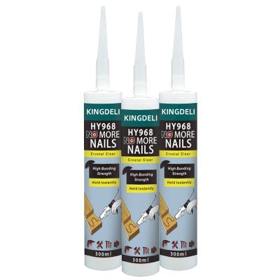 China Multipurpose Clear Bathroom Silicone Brown Decorators Caulk for sale