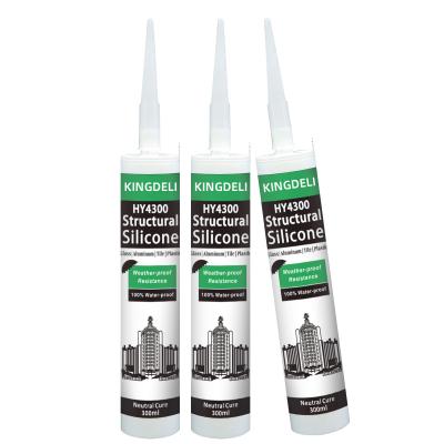 China Antifungal Exterior Sealant Caulk Silicone 300ml For Cracks for sale