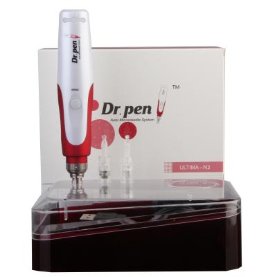 China Cellulite reduction derma stamp rechargeable electric vibrating pen new Dr.PEN N2-W with built in lithium battery for sale