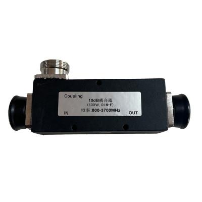 China 500w Telecommunication Networks Cavity Coupler 698-2700MHz 5/7/10dB DIN-F Interface Directional Coupler for sale