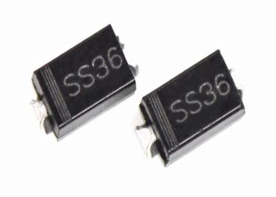 China Silicon Materials Surface Mount Schottky Diode SS36 High Surge Capability for sale