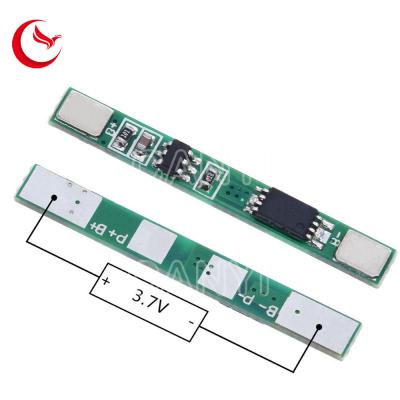 China 1S 3.7V 3A li-ion BMS PCM battery protection board pcm for 18650 lithium ion li battery printed circuit assembly for sale