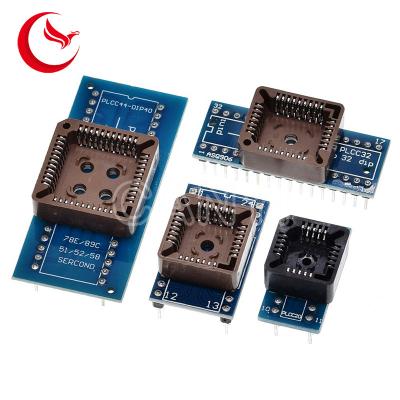 China Programador IC Adapter Tester Socket de PLCC28 PLCC32 PLCC44 DIP20 à venda