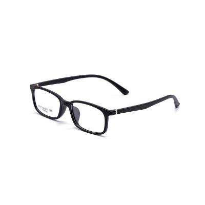 China Lightweight Multicolor Mens Womens Small Eye Glass TR90 Unisex Plastic Optical Frame for sale