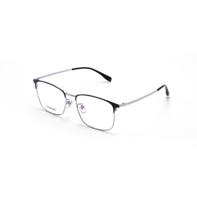 China 2021 Light Weight Fashion Logo Pattern Trendy Custom Glasses Frames For Men for sale