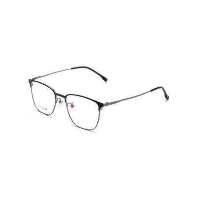 China Light Weight Titanium Spectacle Eyeglass Frames Glass China Optical Eyeglasses Frames For Women Men for sale