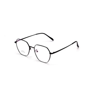 China Cheap Lightweight Assorted Colors Stylish Look Metal Eyeglass Frames For Women Beauty for sale