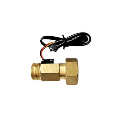 China F= (7Q-3) Â ± Widely Used 10% Q=flow Special Design G3/4 G1 Wire G1 Wire Copper External Internal Cooling System Flow Sensor for sale