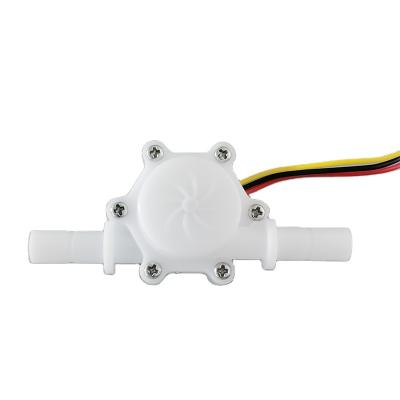 China POM Pom Food Grade Flowmeter 10mm Quick Connector Water Flow Level Sensor Low Magnetic for sale