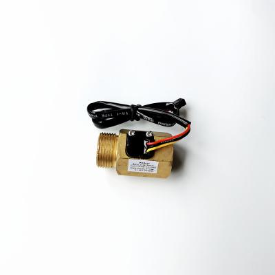 China Factory Supply Brass Thread G3/4 Brass External Valve Brass Water Flow Sensor for sale