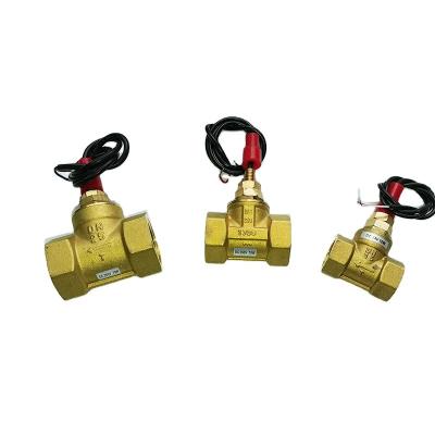 China Factory Supply G3/4 Brass Internal Thread Brass Water Flow 12v Piston Adjustable Switch for sale