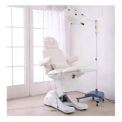 China Electric White Cosmetic Bed Salon Beauty Cosmetology Bed Tattoo Adjustable Lifting Facial Chair for sale