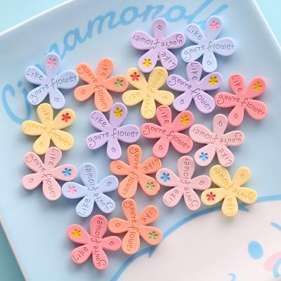 China Europe Resin Flowers Flatback Wholesale Charms For DIY Openers Making Scrapbooking Embellishments Hair Accessories for sale