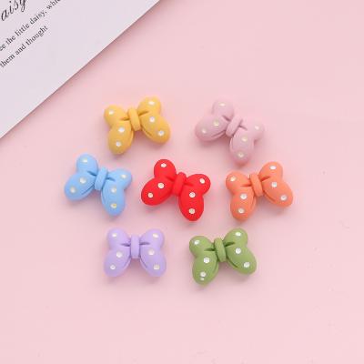 China Europe Resin Flatback Hot Selling Multicolor Cartoon Bows Cute Sets For DIY Crafts Making Scrapbooking Embellishments for sale