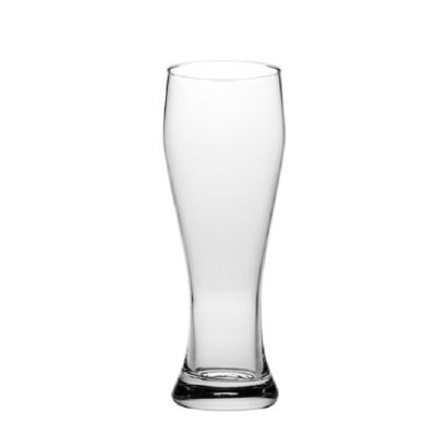 China Wholesale Modern Stylish Shaped Clear Drinking Glasses Soda Beer Mug for sale