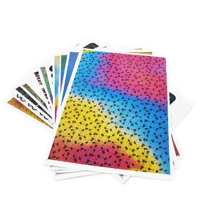 China Factory Directly Washable Heat Transfer 3D Logo Sticker Good Quality Soft Lenticular Film Sheet For Fabric for sale