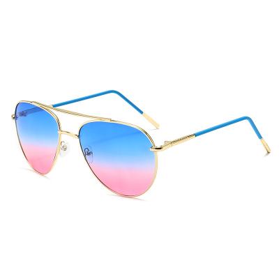 China Fashionable Eye Sight Best Price And Quality On Platform Hot Sale Fashion Personality UV400 Glare Silicone Nose Protection Ocean Lens Sunglasses for sale