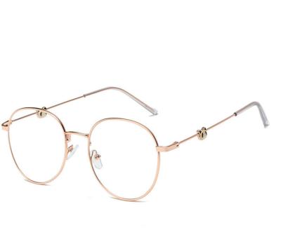 China 2021 Selling New Fashion Jewelry Bear Fashion Myopic Glasses Hot Korean Cute Girls Glasses Wholesale for sale