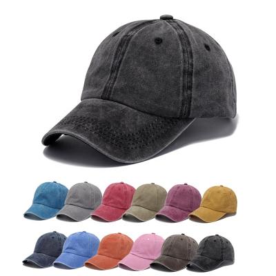 China Soft Comfortable New Arrival Border Custom Logo Printed Washed Cotton Baseball Hats For Outdoor Sports for sale