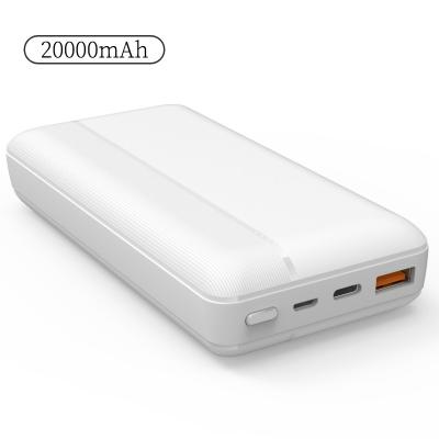 China Can be on a Flat Power Bank 20000mAh Power Bank 20000 Portable External Cell Phone Battery Super Fast Charge For iPhone Xiaomi PoverBank for sale