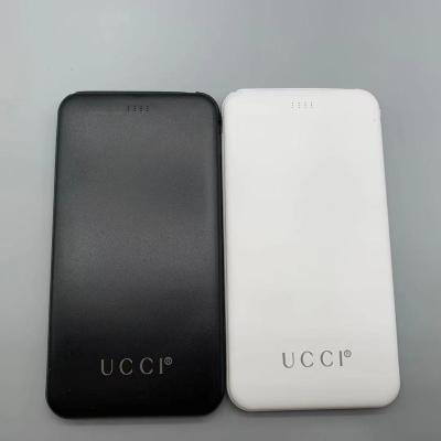 China Can be on a Super Slim flat power bank for promotion 5000mah charging power bank 5000mah power bank universal portable charger with wire for sale