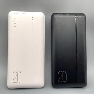 China Palladium 22.5w 20000mah fast charging support 2021 power bank charge for iphone for sale