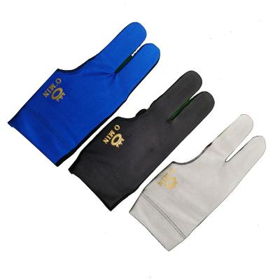 China LY Omin Billiard Accessories Adjustable and Durable 3 Finger Mitt for Pool Table Billiard Game for sale