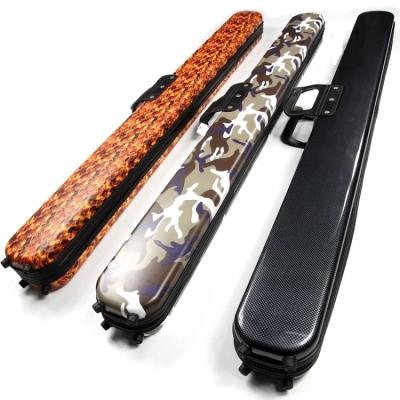 China 2020 O'MIN Modern Style Durable Pool Cue Box 3/4 Cue Case Leather for sale